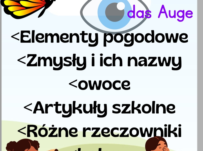 Niemiecki 36 kart pracy.