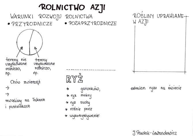 Rolnictwo w Azji - KP