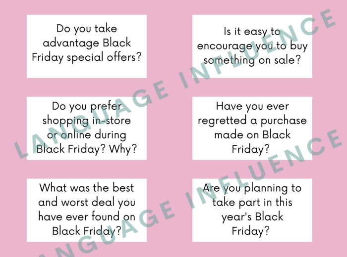 Angielski - Lekcja o Black Friday - "Are you a shopping junkie?"