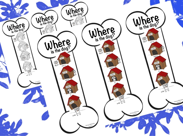 Tiger & Friends 2 Unit 2 zakładka kość prepositions of place przyimki miejsca