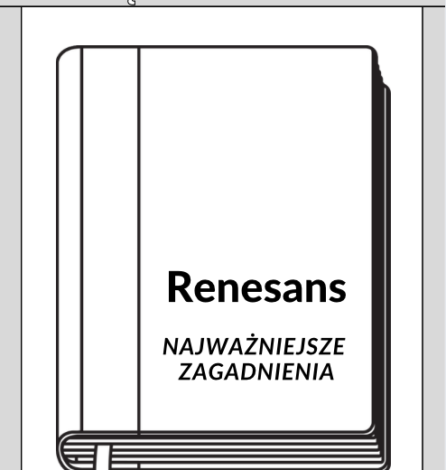 Renesans – Najważniejsze Zagadnienia – Karty Pracy dla Maturzystów