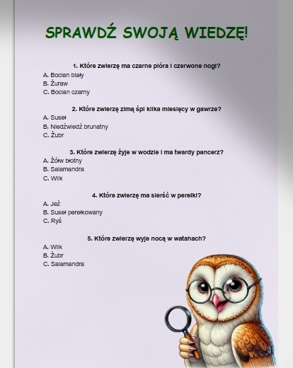 Gatunki chronione, zagrożone wyginięciem