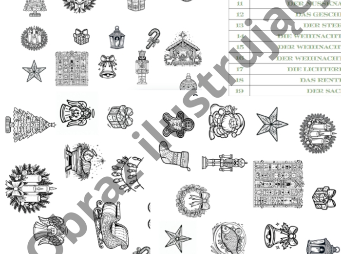 Adwentowy Kalendarz Kolorowania: Kreatywna Droga do Świąt!