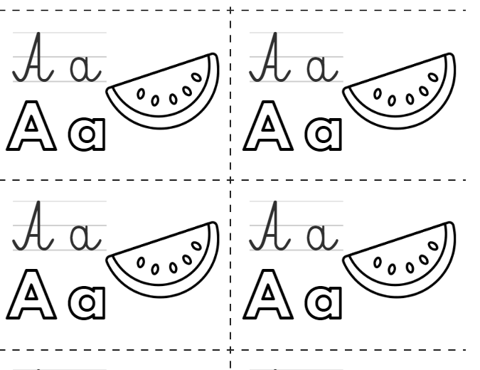 WKLEJKI - klasa 1 i zerówka - LITERY I CYFRY