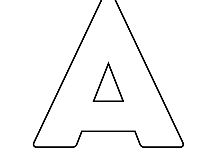 Szablon liter – nourd – wielkie