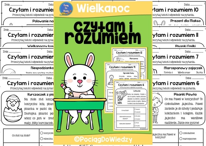 Wielkanoc - Czytam i rozumiem