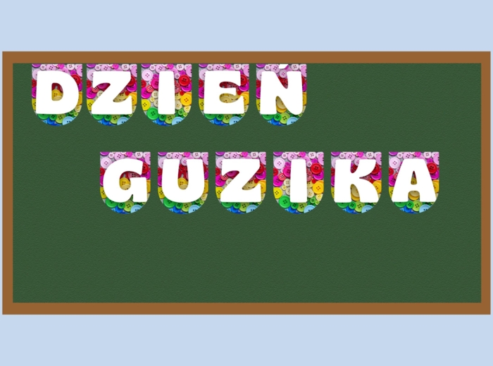 Girlanda: "Dzień Guzika"