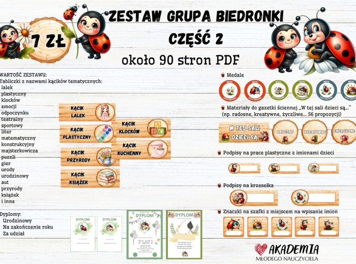 GRUPA BIEDRONKI - CZĘŚĆ 2
