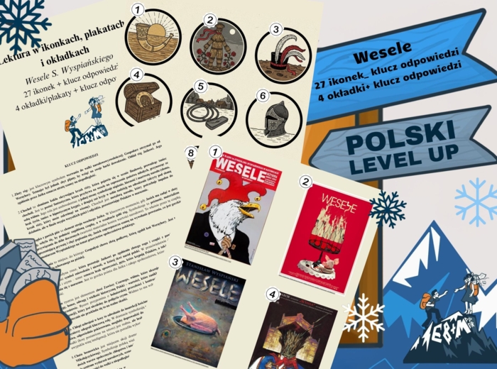 Wesele  w ikonografii (27 ikonek, 4 plakaty+ klucz odpowiedzi)_Polski Level Up