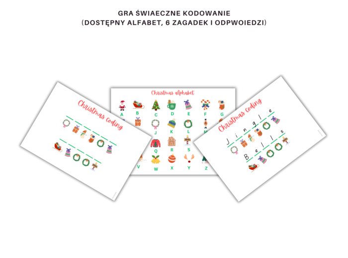 Christmas MegaPack - Ćwiczenia i gry na poznanie, utrwalenie słownictwa i zwrotów, Boże Narodzenie, Krzyżówka, Wykreślanka, Memory, Karty obrazkowe z podpisami