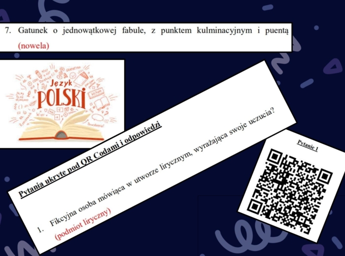 Rodzaje literackie. QR Cody