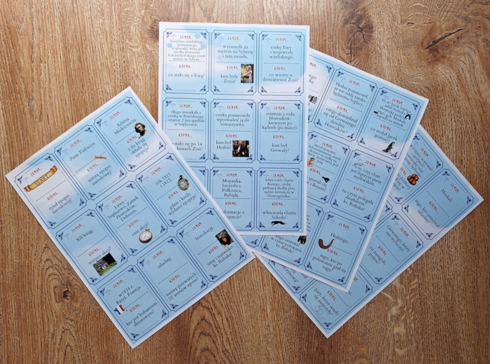 Pan Tadeusz - Ja mam... Kto ma..., gra, grywalizacja, E8