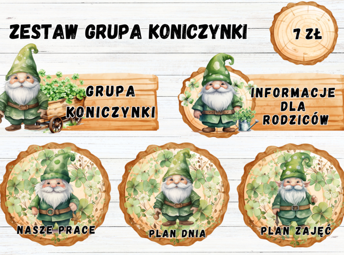 ZESTAW GRUPOWY GRUPA KONICZYNKI