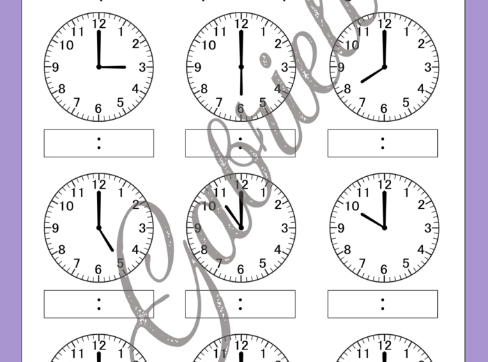 Która jest godzina?