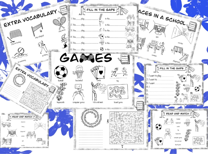 TIGER & FRIENDS 2 Units 1-6 Elementary Vocabulary Resource Book