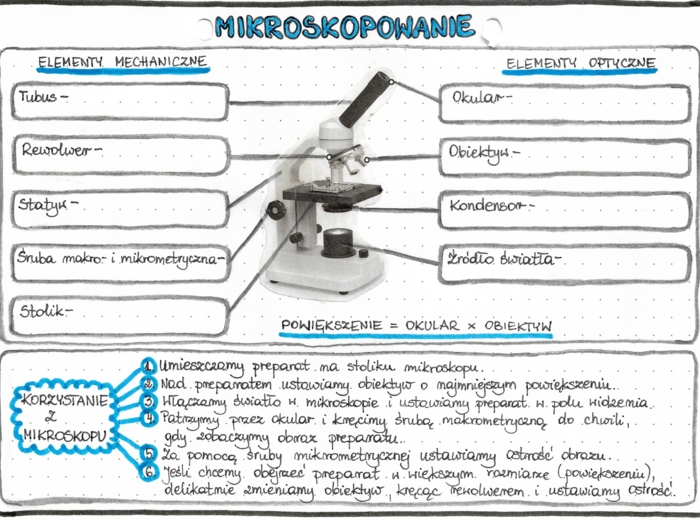 Mikroskopowanie - kolor