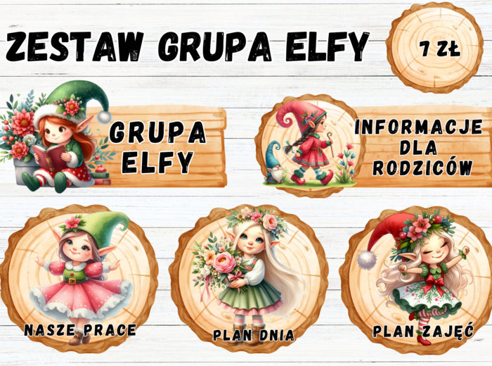 ZESTAW GRUPOWY GRUPA ELFY