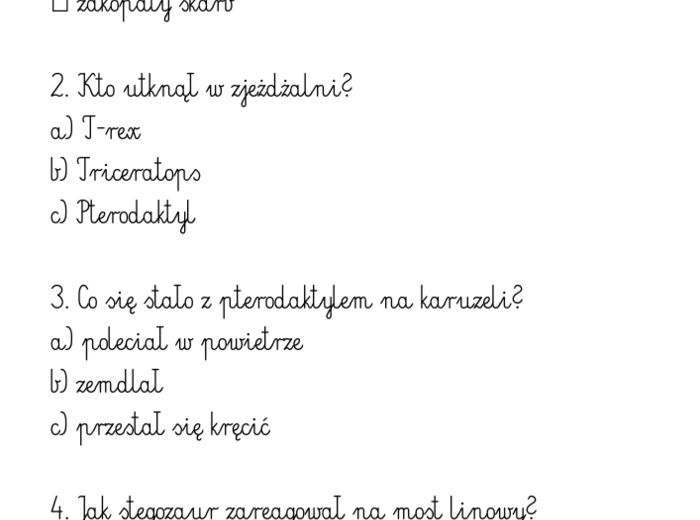 Paka na DZIEŃ DINOZAURA - wersja LUTY 2025! Uzupełniona, odświeżona, pełna nowych zadań!