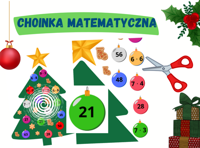 Choinka matematyczna - do własnej aranżacji