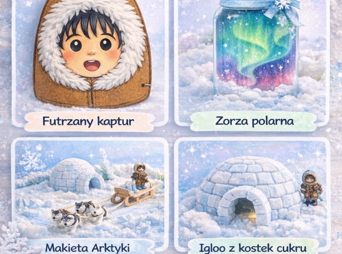 Anaruk i Arktyka – zestaw kart pracy dla klas 1–3
