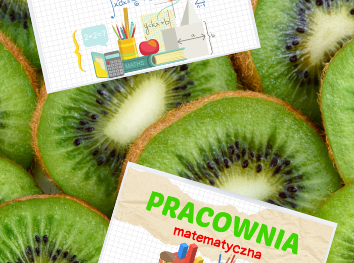 Pracownia matematyczna - tabliczka na drzwi, 2 wersje