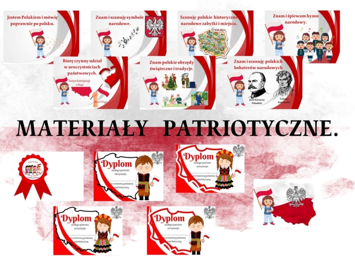 MATERIAŁY PATRIOTYCZNE