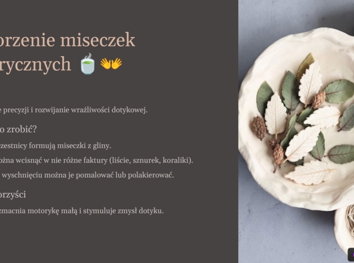 Szkolenie - TAZ - Twórcza Akademia Zmysłów