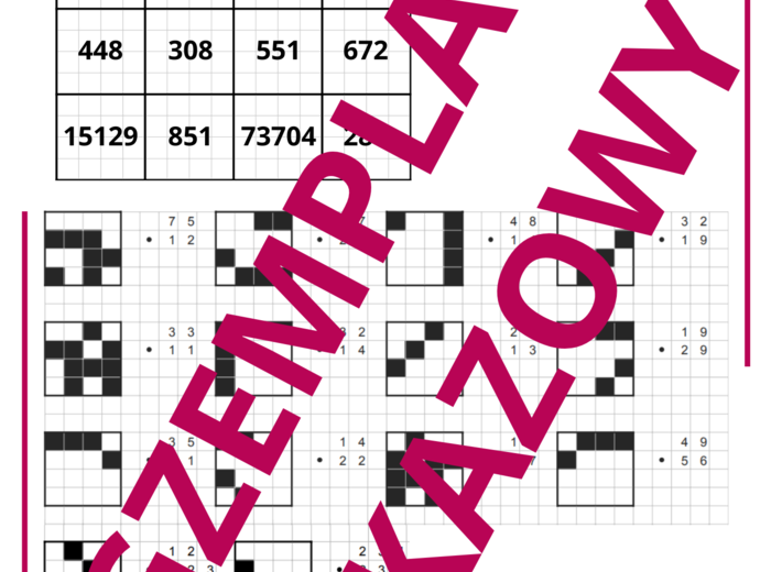 Odkoduj obrazek - Mnożenie sposobem pisemnym przez liczby wielocyfrowe