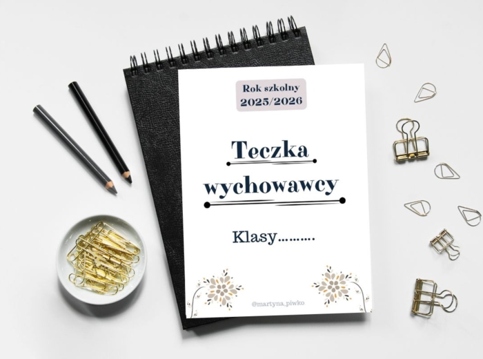 Teczka wychowawcy - wkładki do segregatora.