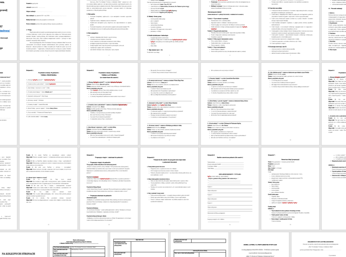 Innowacja/projekt z języka polskiego „Halo! Tu literatura! Podcasty z bohaterami lektur” (wersja do edycji) 35 stron