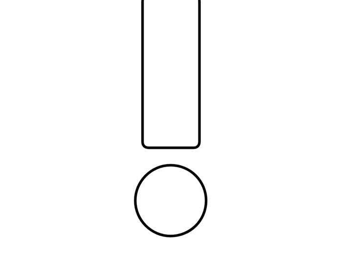 Szablon liter – nourd – małe