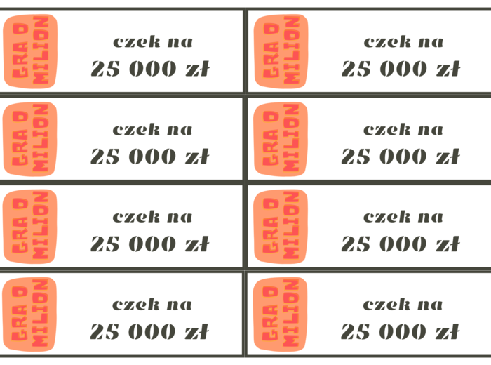 Gra o milion. Powtórzenie wiadomości - liczby na co dzień. Klasa 6.