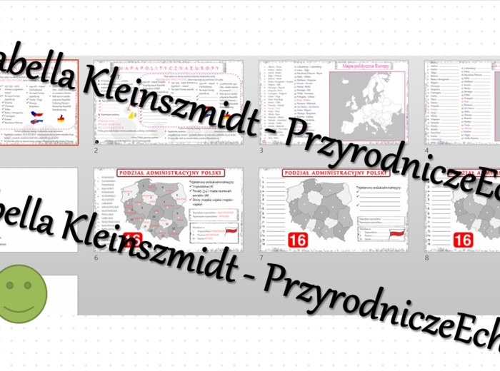 Minizestaw na temat „Mapa polityczna Europy i podział administracyjny Polski” – sketchnotka + karta pracy w power point + gratisowy link do prezentacji multimedialnej niekomercyjnej wykonanej w genial.ly do indywidualnego pobrania i użycia do celów nieko