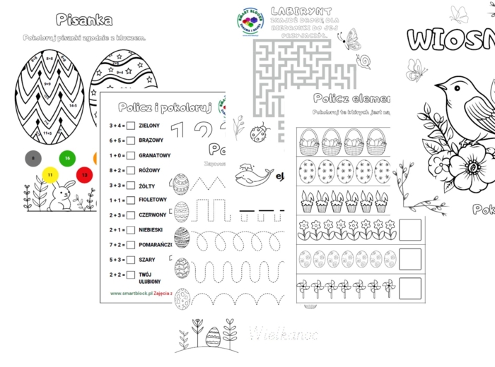 Wielkanoc - wiosna. Materiał edukacyjny.
