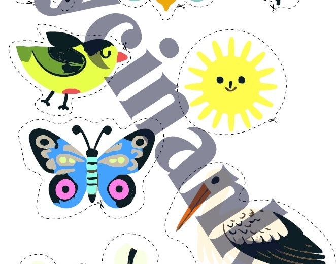 Wycinanka, pierwsze oznaki wiosny