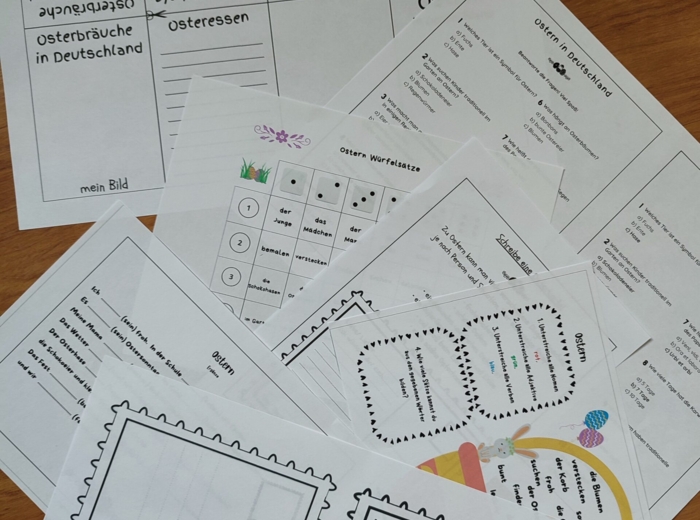 Język niemiecki Ostern Megapaket