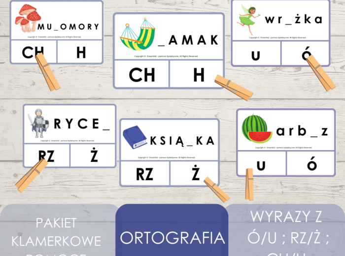 Pakiet - Klamerkowa ortografia