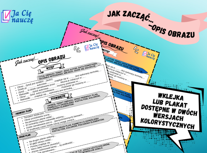 Język polski. Jak zacząć... - opis obrazu.