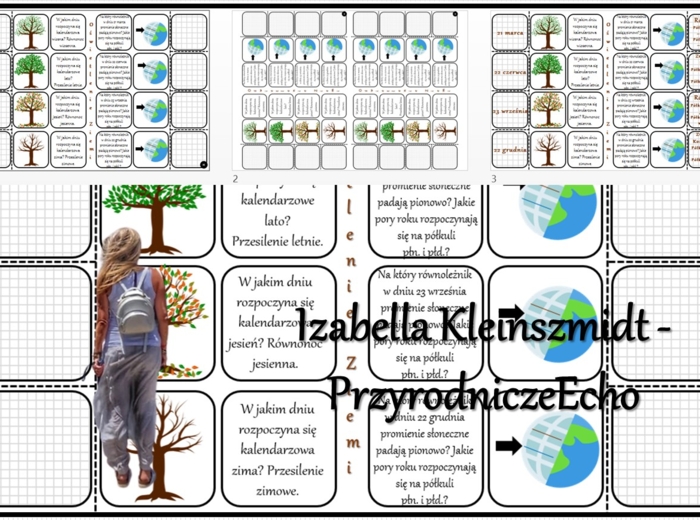 Notatka okienkowa/stacja zadaniowe/notatka interaktywna/notatka graficzna/karta pracy/sketchnotka „Oświetlenie Ziemi w ciągu roku” w pdf. Geografia 6 , dział „Ruchy Ziemi”. Materiał wykonany na podstawie podręcznika z wydawnictwa Nowa Era – nowość 2024/2