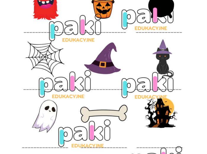 Halloween - karta pracy