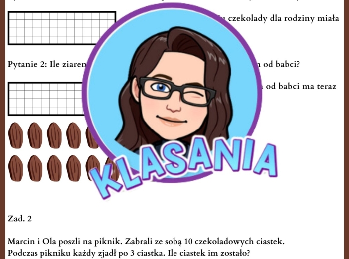 Czekoladowo - karty pracy