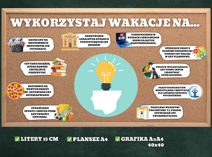 WYKORZYSTAJ WAKACJE NA... - Gazetka szkolna