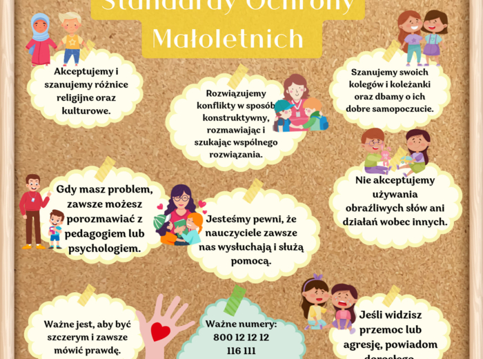 📢 STANDARDY OCHRONY MAŁOLETNICH - GAZETKA