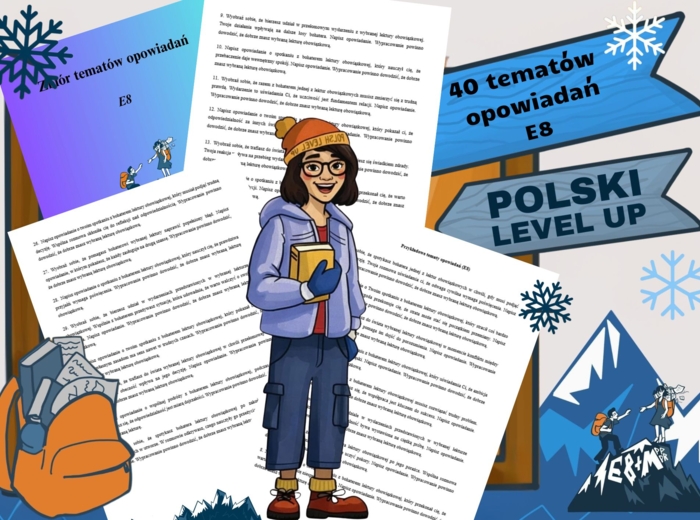 40 tematów opowiadań_Polski Level Up