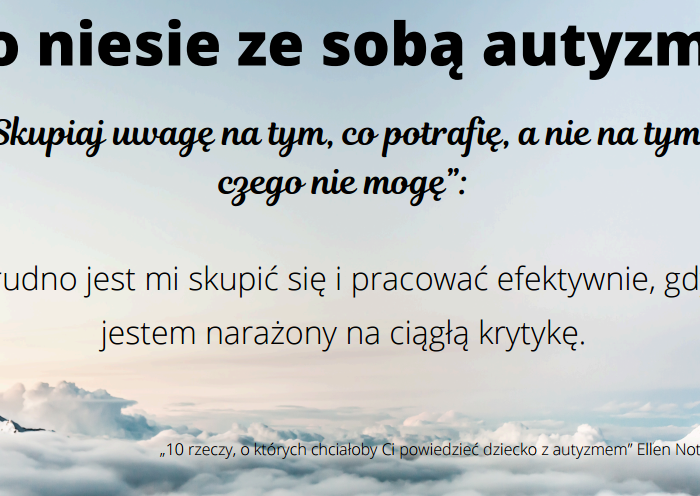 Autyzm - jak pracować z dzieckiem z autyzmem