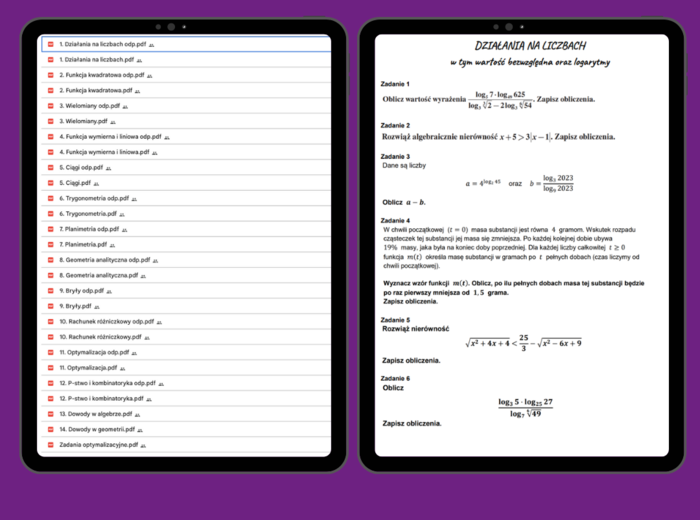Zbiór zadań maturalnych CKE - Matematyka R