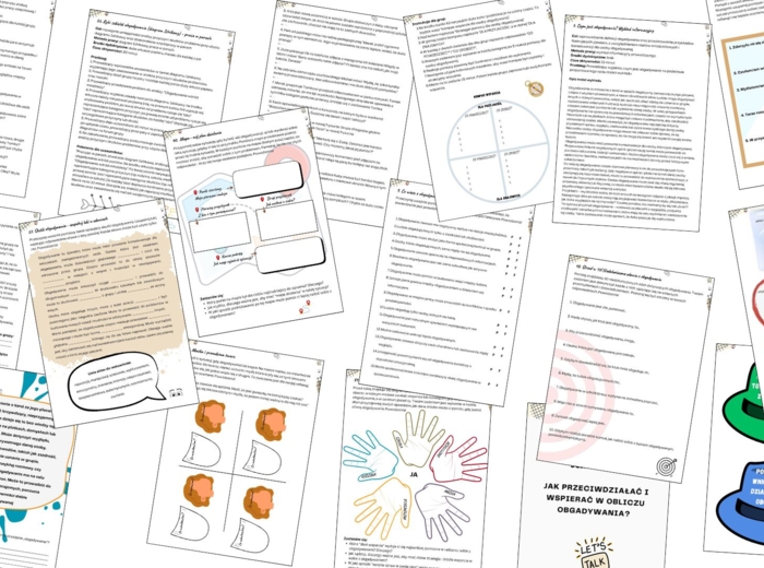 Obgadywanie – scenariusze. 50 aktywności: 25 ćwiczeń grupowych i 25 kart pracy dla młodzieży 10–18 lat
