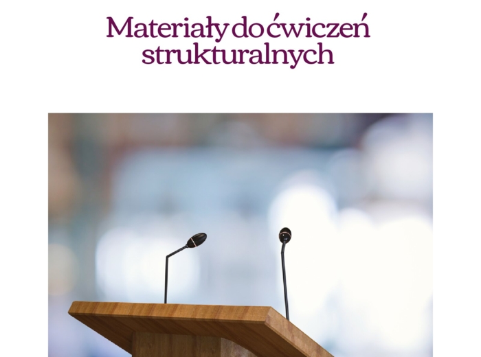 WZORCE PRZEMÓWIEŃ – Materiały do ćwiczeń strukturalnych