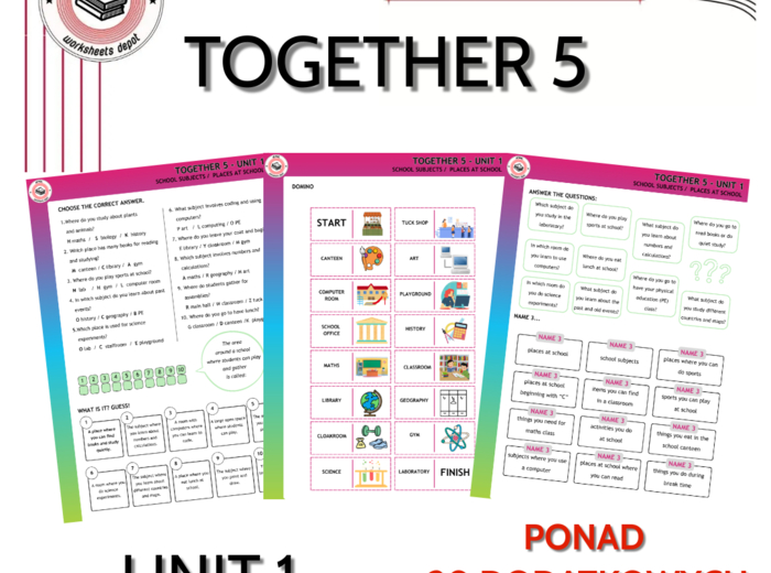 Together 5 Unit 1 - materiały dodatkowe
