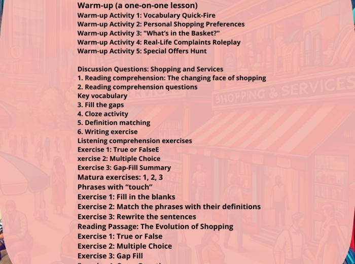 Matura_Powtórka_Shopping and Services